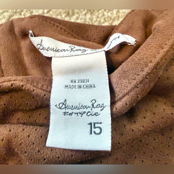 American Rag. Gently used size 15 fringe skirt. - Picture 2 of 2